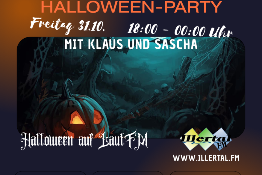 Happy Hallowenn auf den Iller Radios